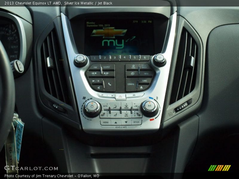 Silver Ice Metallic / Jet Black 2013 Chevrolet Equinox LT AWD