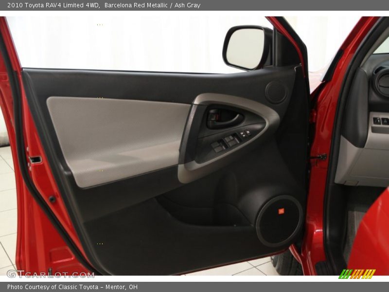 Barcelona Red Metallic / Ash Gray 2010 Toyota RAV4 Limited 4WD