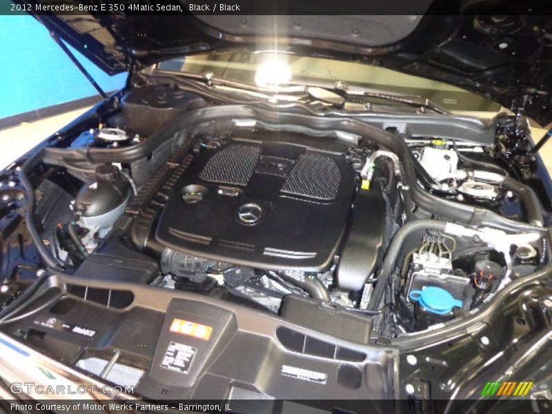 Black / Black 2012 Mercedes-Benz E 350 4Matic Sedan