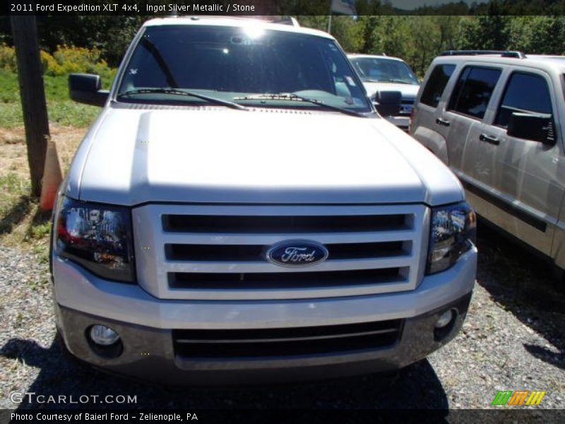 Ingot Silver Metallic / Stone 2011 Ford Expedition XLT 4x4