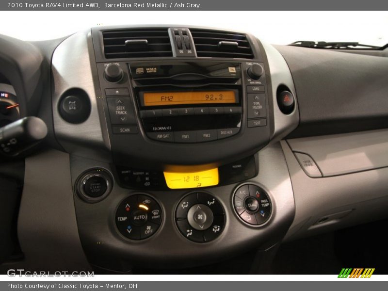 Barcelona Red Metallic / Ash Gray 2010 Toyota RAV4 Limited 4WD
