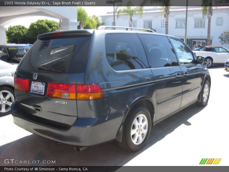 Sage Brush Pearl / Quartz 2003 Honda Odyssey EX-L