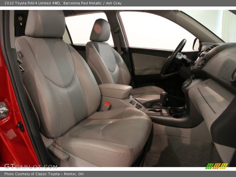 Barcelona Red Metallic / Ash Gray 2010 Toyota RAV4 Limited 4WD