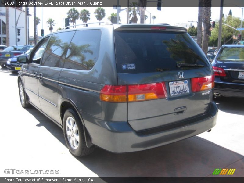 Sage Brush Pearl / Quartz 2003 Honda Odyssey EX-L