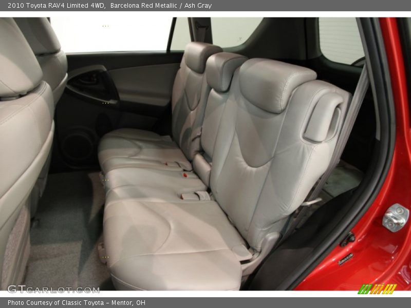 Barcelona Red Metallic / Ash Gray 2010 Toyota RAV4 Limited 4WD