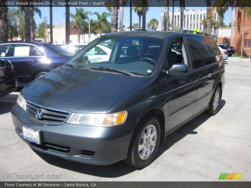 Sage Brush Pearl / Quartz 2003 Honda Odyssey EX-L
