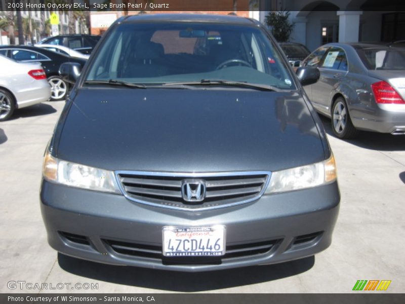 Sage Brush Pearl / Quartz 2003 Honda Odyssey EX-L