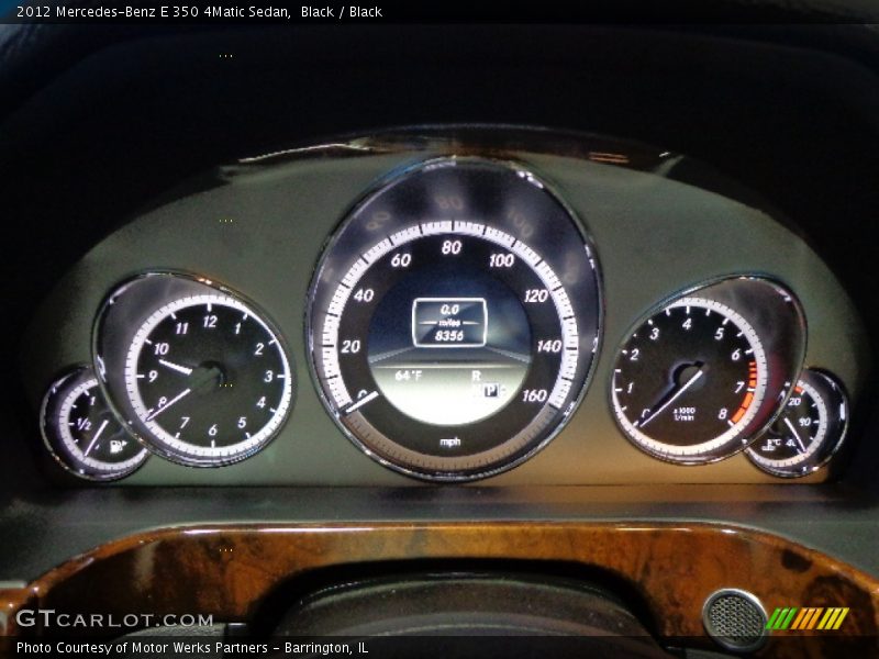 Black / Black 2012 Mercedes-Benz E 350 4Matic Sedan