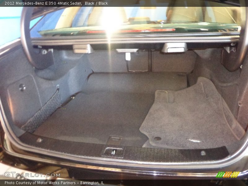 Black / Black 2012 Mercedes-Benz E 350 4Matic Sedan