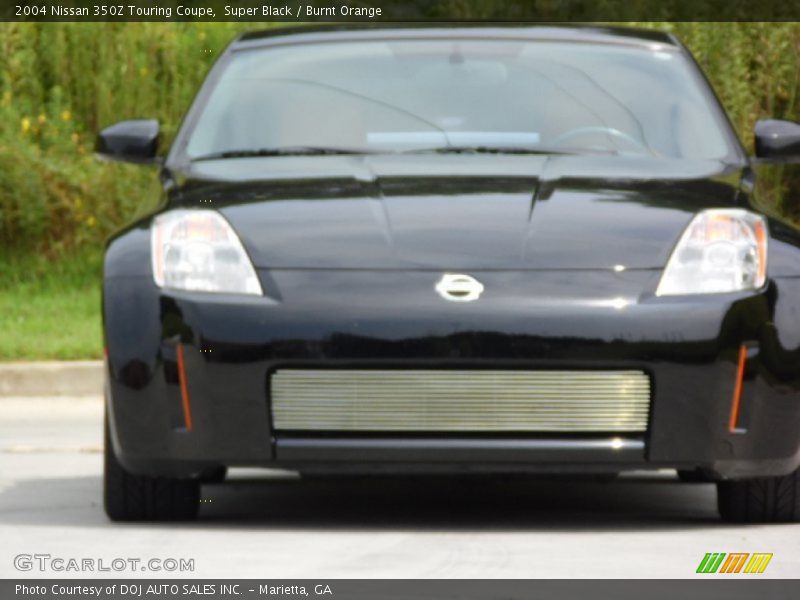 Super Black / Burnt Orange 2004 Nissan 350Z Touring Coupe