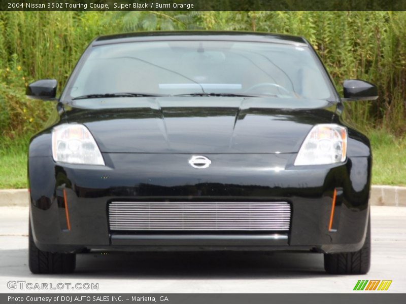 Super Black / Burnt Orange 2004 Nissan 350Z Touring Coupe