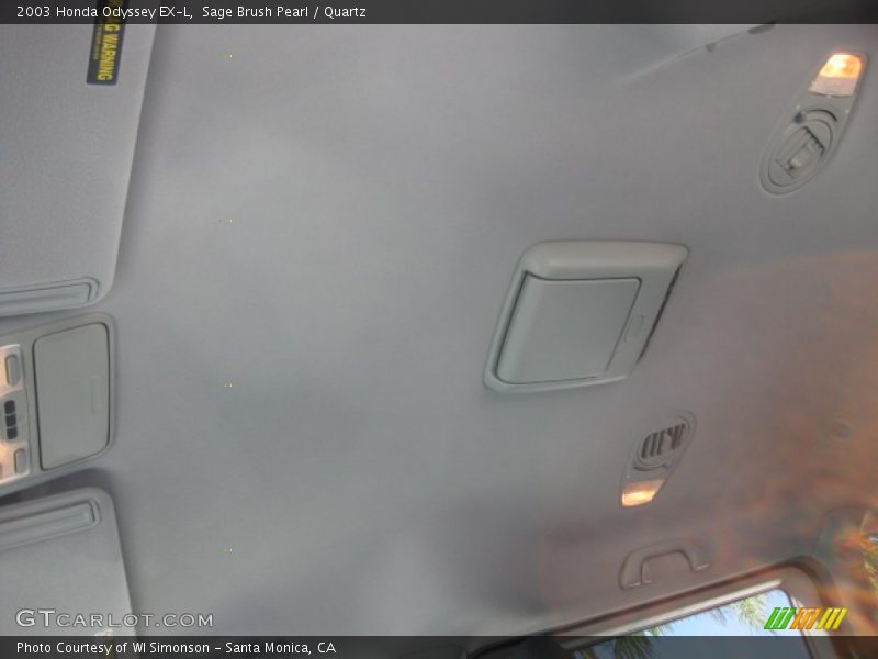 Sage Brush Pearl / Quartz 2003 Honda Odyssey EX-L