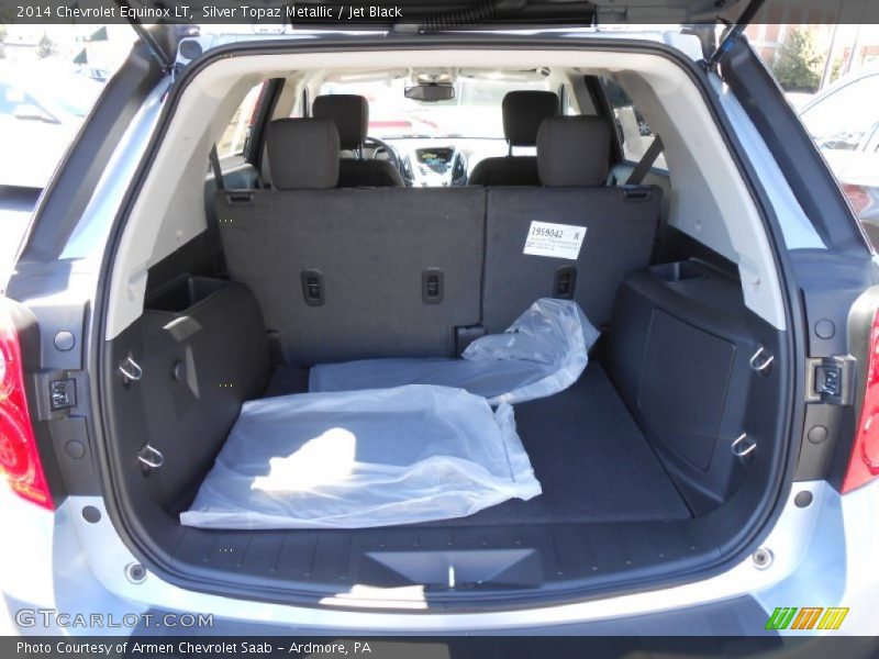 Silver Topaz Metallic / Jet Black 2014 Chevrolet Equinox LT
