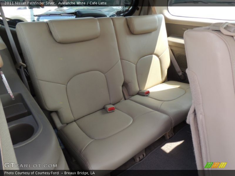 Avalanche White / Cafe Latte 2011 Nissan Pathfinder Silver