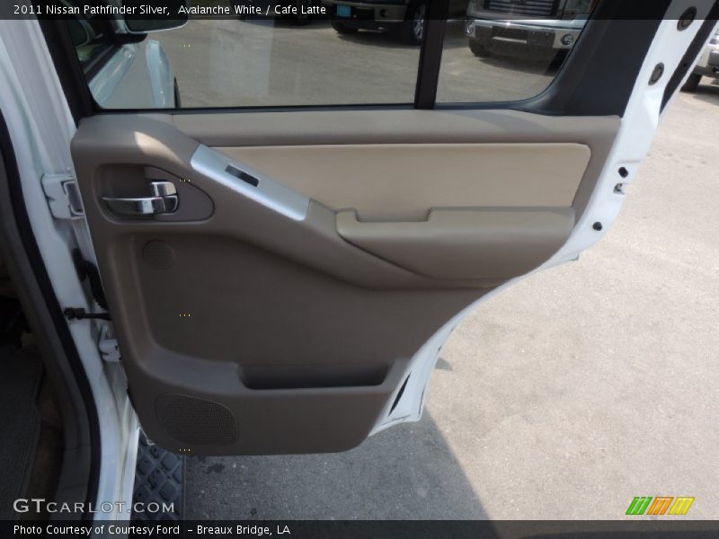 Avalanche White / Cafe Latte 2011 Nissan Pathfinder Silver