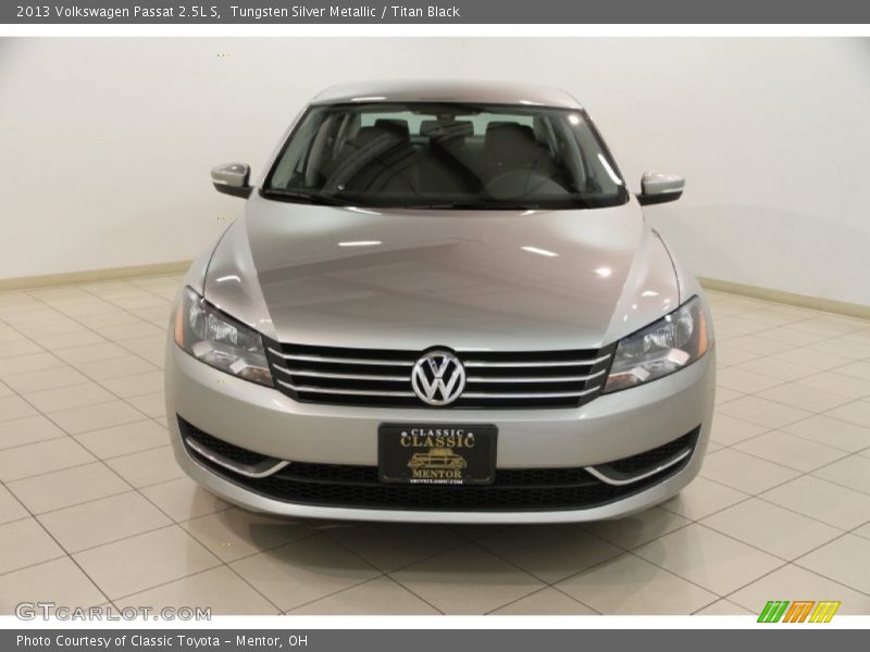 Tungsten Silver Metallic / Titan Black 2013 Volkswagen Passat 2.5L S