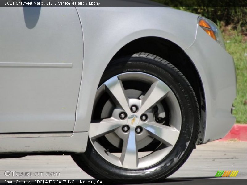 Silver Ice Metallic / Ebony 2011 Chevrolet Malibu LT