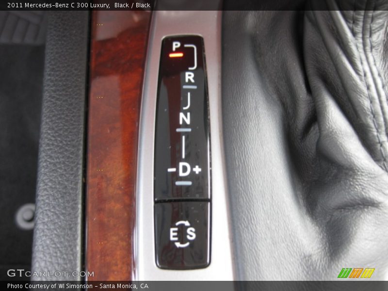Black / Black 2011 Mercedes-Benz C 300 Luxury