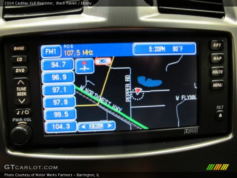 Black Raven / Ebony 2004 Cadillac XLR Roadster
