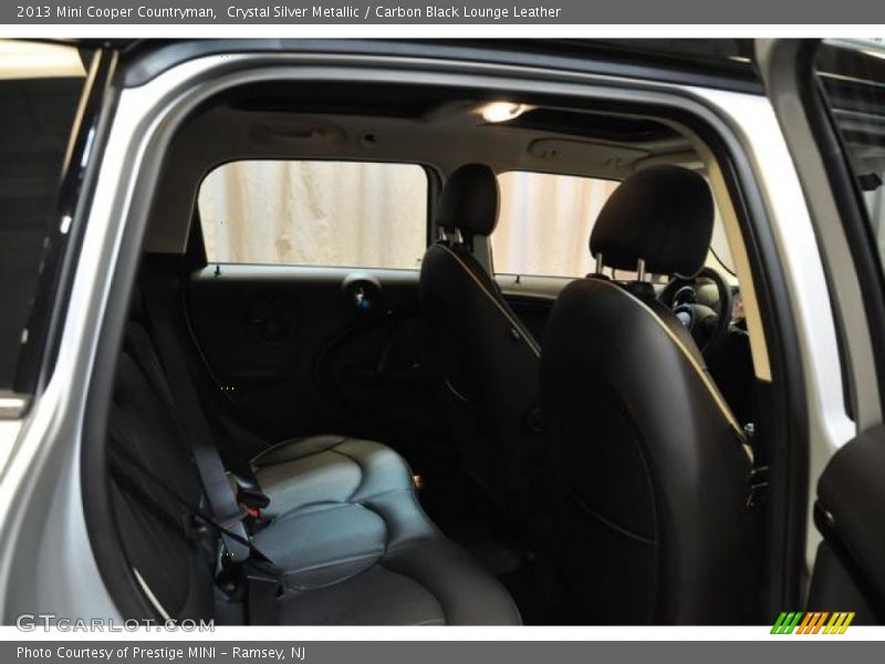 Crystal Silver Metallic / Carbon Black Lounge Leather 2013 Mini Cooper Countryman