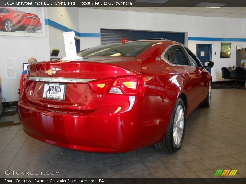 Crystal Red Tintcoat / Jet Black/Brownstone 2014 Chevrolet Impala LT