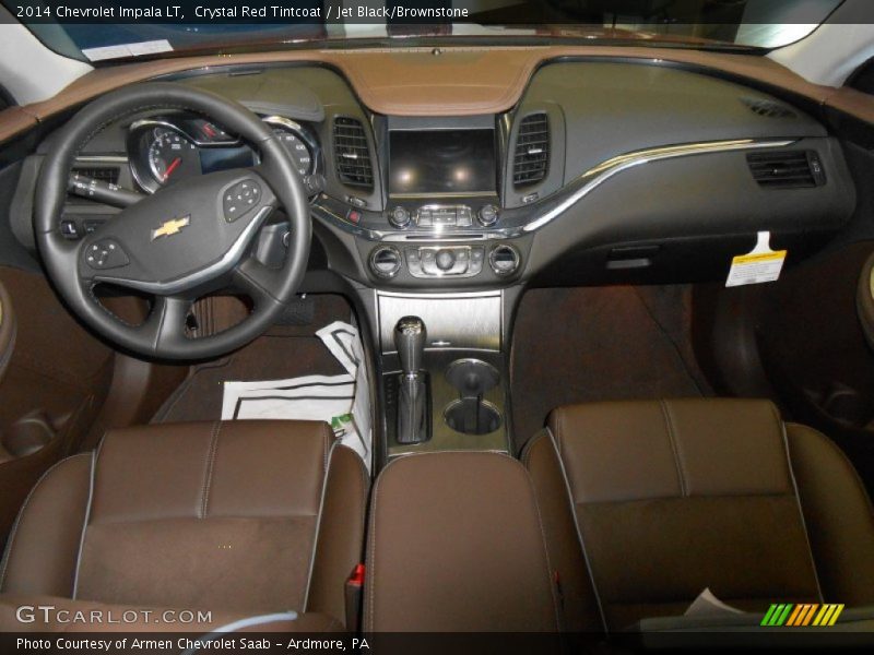 Crystal Red Tintcoat / Jet Black/Brownstone 2014 Chevrolet Impala LT