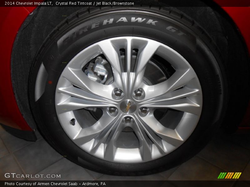 Crystal Red Tintcoat / Jet Black/Brownstone 2014 Chevrolet Impala LT