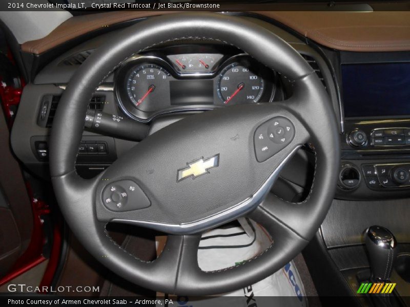 Crystal Red Tintcoat / Jet Black/Brownstone 2014 Chevrolet Impala LT