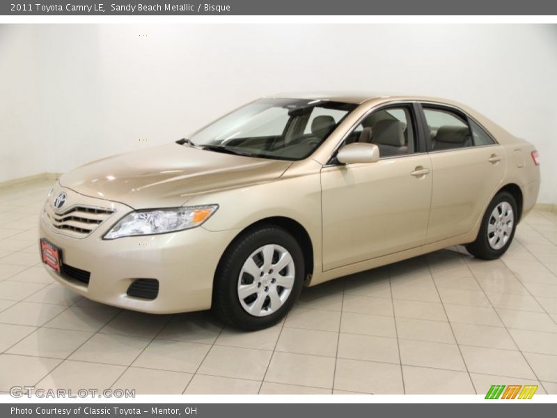 Sandy Beach Metallic / Bisque 2011 Toyota Camry LE