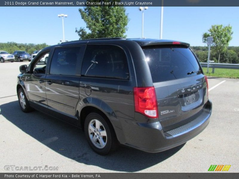Dark Charcoal Pearl / Black/Light Graystone 2011 Dodge Grand Caravan Mainstreet