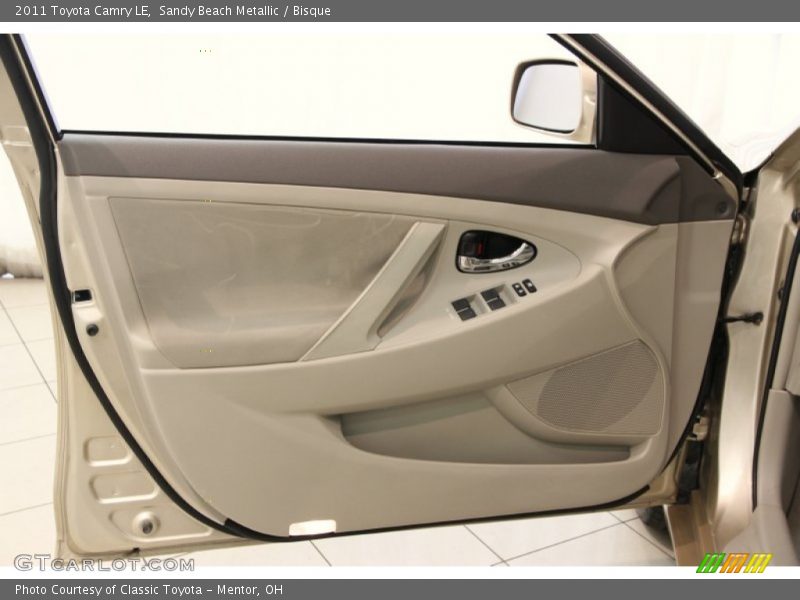 Sandy Beach Metallic / Bisque 2011 Toyota Camry LE