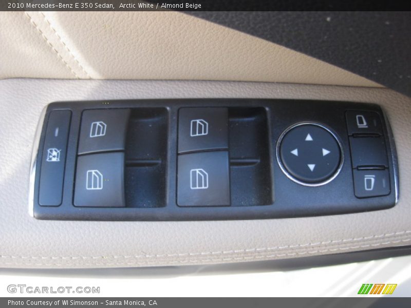 Arctic White / Almond Beige 2010 Mercedes-Benz E 350 Sedan