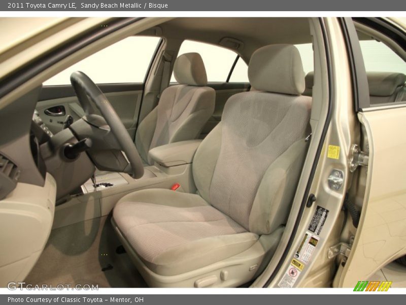Sandy Beach Metallic / Bisque 2011 Toyota Camry LE