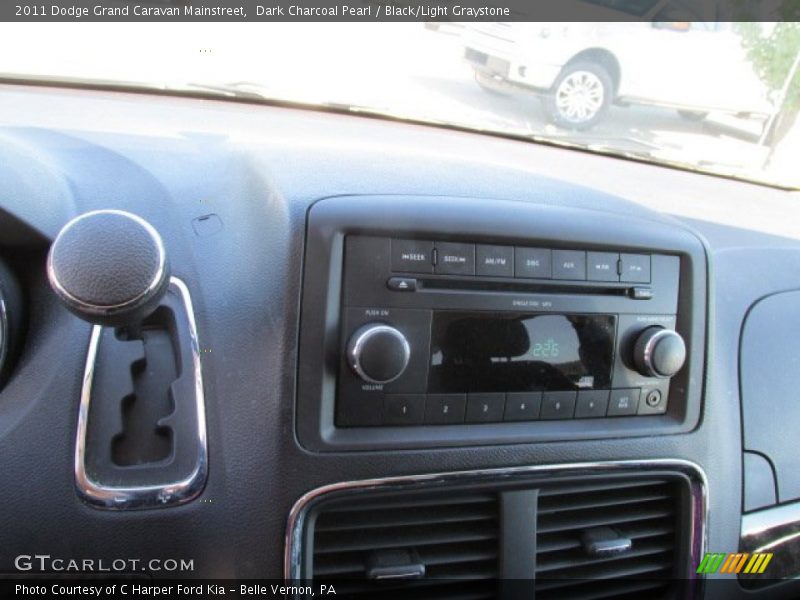 Dark Charcoal Pearl / Black/Light Graystone 2011 Dodge Grand Caravan Mainstreet