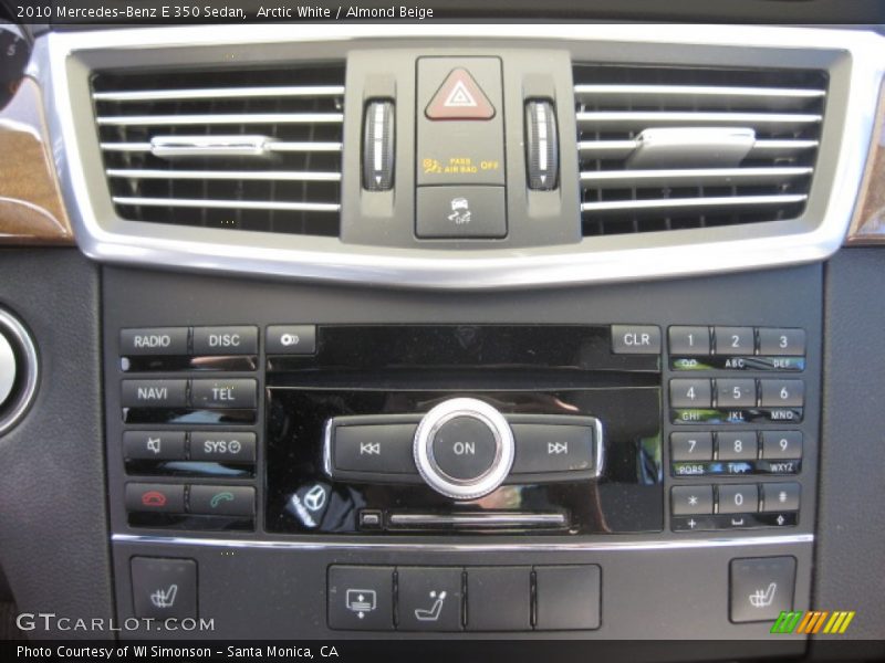 Arctic White / Almond Beige 2010 Mercedes-Benz E 350 Sedan