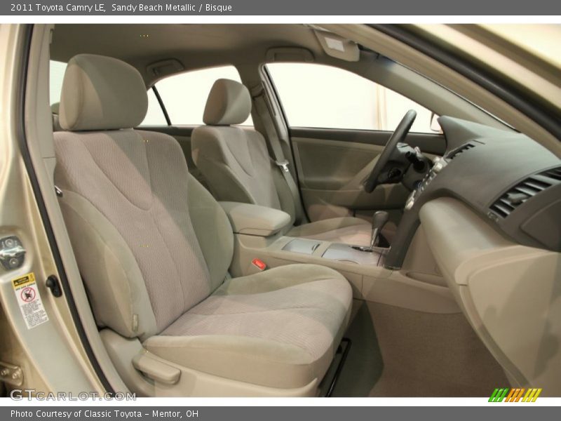Sandy Beach Metallic / Bisque 2011 Toyota Camry LE