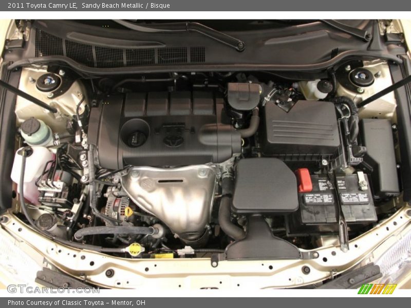 Sandy Beach Metallic / Bisque 2011 Toyota Camry LE