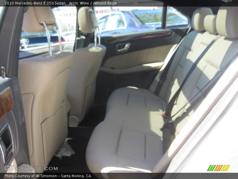 Arctic White / Almond Beige 2010 Mercedes-Benz E 350 Sedan