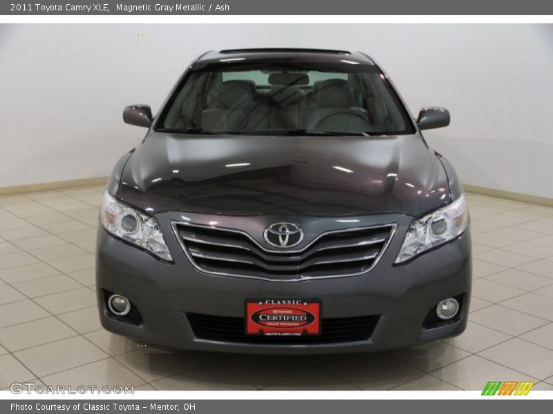 Magnetic Gray Metallic / Ash 2011 Toyota Camry XLE