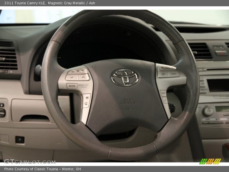 Magnetic Gray Metallic / Ash 2011 Toyota Camry XLE