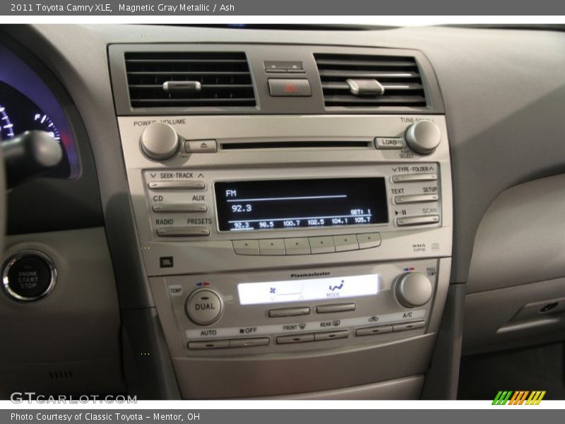 Magnetic Gray Metallic / Ash 2011 Toyota Camry XLE