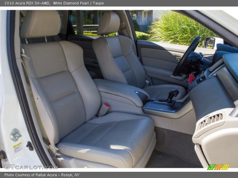 White Diamond Pearl / Taupe 2010 Acura RDX SH-AWD
