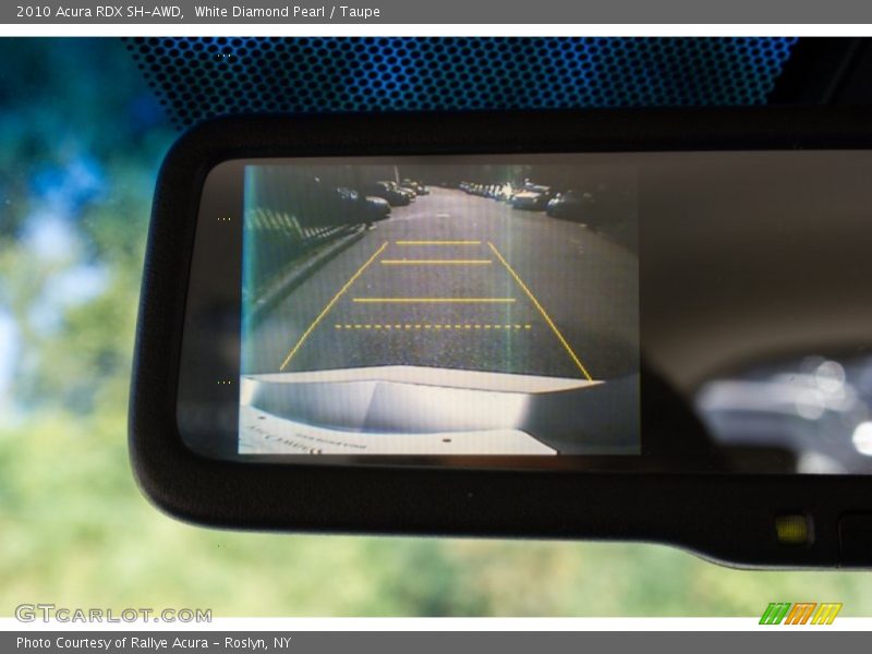 White Diamond Pearl / Taupe 2010 Acura RDX SH-AWD