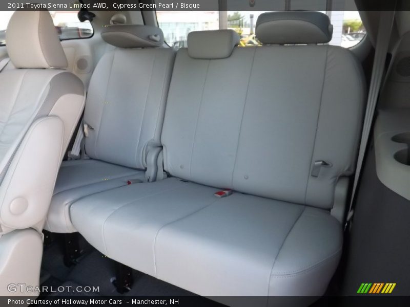 Cypress Green Pearl / Bisque 2011 Toyota Sienna Limited AWD