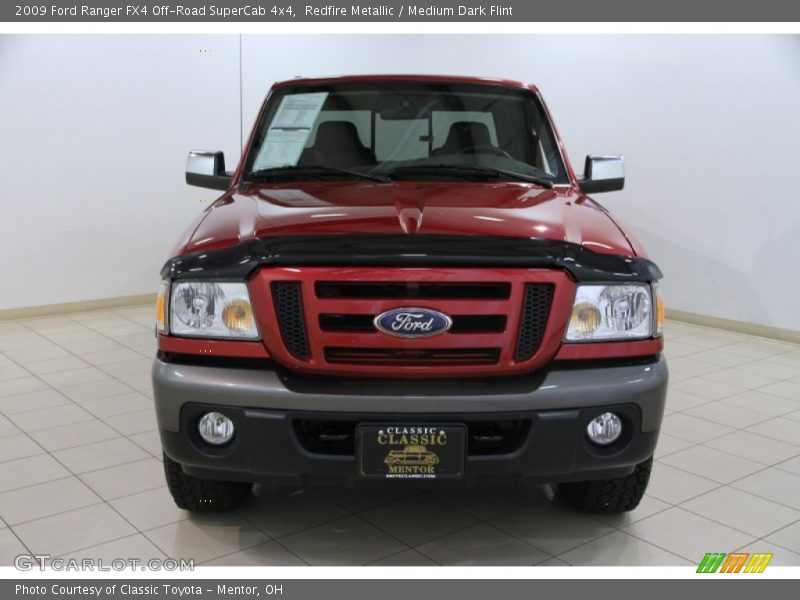 Redfire Metallic / Medium Dark Flint 2009 Ford Ranger FX4 Off-Road SuperCab 4x4