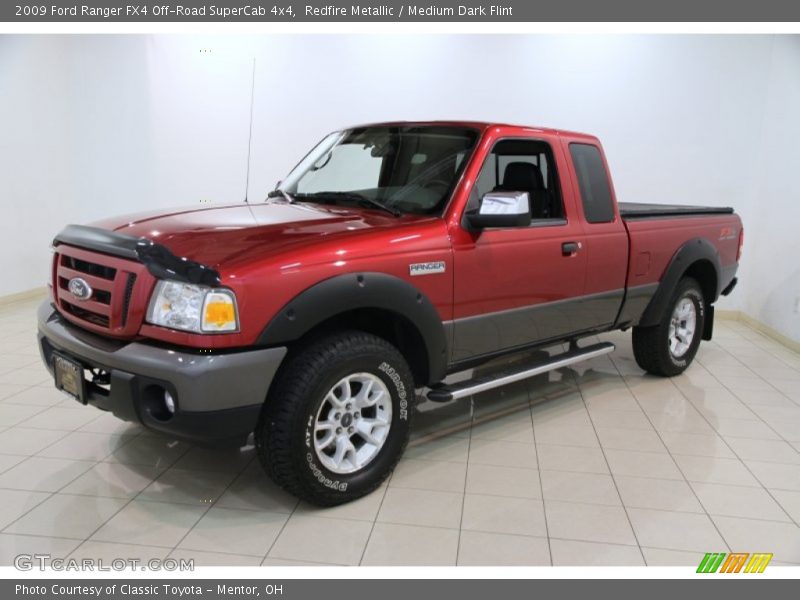 Redfire Metallic / Medium Dark Flint 2009 Ford Ranger FX4 Off-Road SuperCab 4x4
