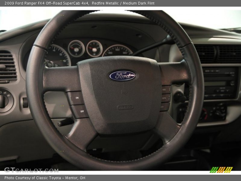Redfire Metallic / Medium Dark Flint 2009 Ford Ranger FX4 Off-Road SuperCab 4x4
