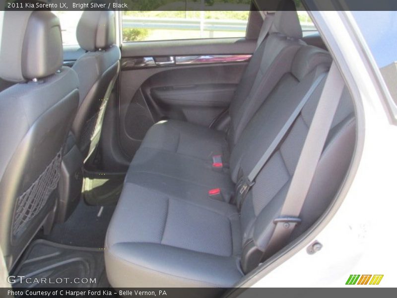 Bright Silver / Black 2011 Kia Sorento LX