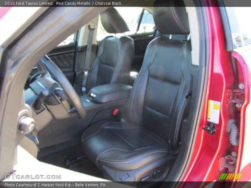 Red Candy Metallic / Charcoal Black 2010 Ford Taurus Limited