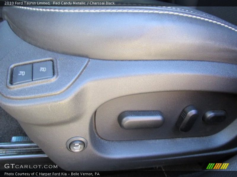 Red Candy Metallic / Charcoal Black 2010 Ford Taurus Limited